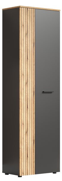 Dulap cu rafturi Esferas (grafit + stejar evoke) . 1116819