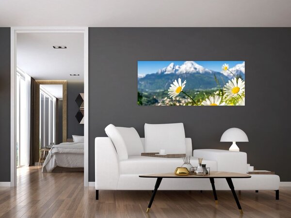Tablou - Primăvara în Alpi (120x50 cm)