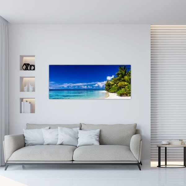 Tablou - Plaja tropicală (120x50 cm)