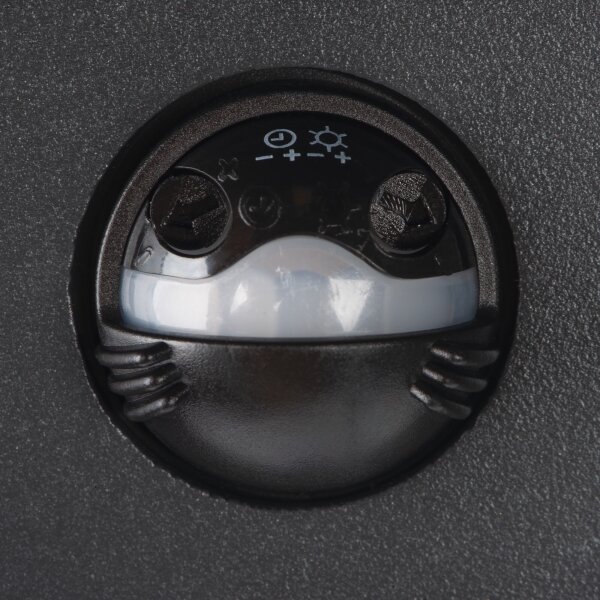 Kanlux 28995 - Aplica de perete LED REKA pentru exterior, cu senzor, LED/7W/230V, IP54, antracit