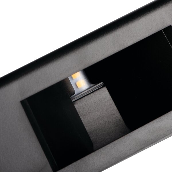 Kanlux 39182 - Aplica de perete LED pentru exterior REFAZI LED/6W/230V IP54, neagră