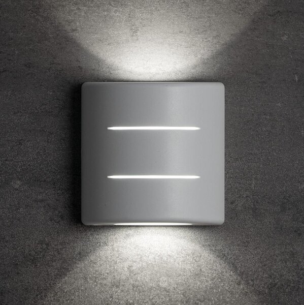 Kanlux 39183 - Aplică de perete LED pentru exterior REFAZI LED/6W/230V IP54 albă