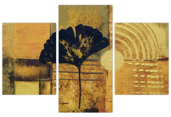 Tablou - Frunza ginkgo (90x60 cm)