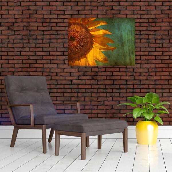 Tablou - Floarea soarelui (70x50 cm)