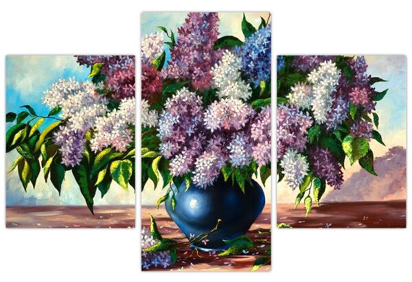 Tablou - Buchet de liliac (90x60 cm)