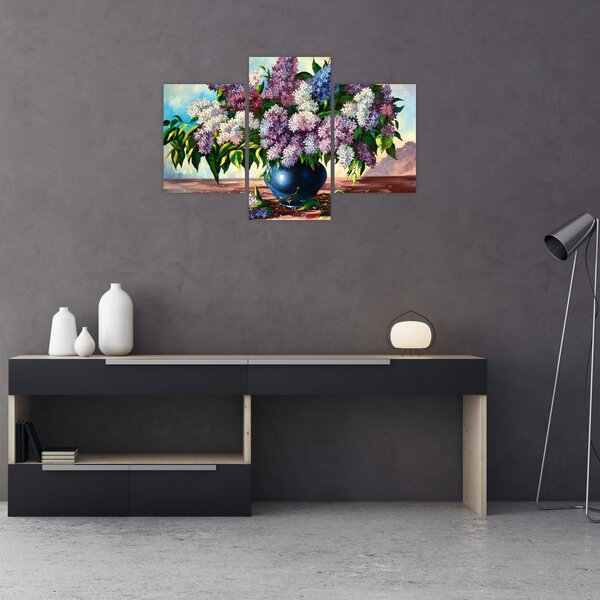 Tablou - Buchet de liliac (90x60 cm)
