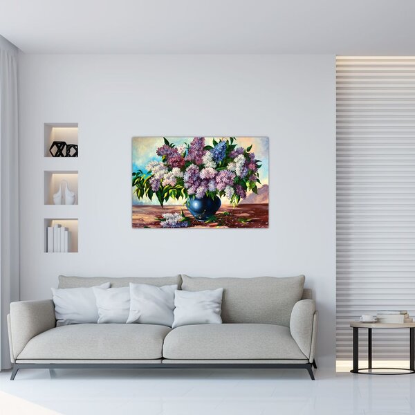 Tablou - Buchet de liliac (90x60 cm)