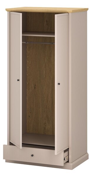 Dulap de haine Indices 1 (taupe + stejar pietros) . 1116868