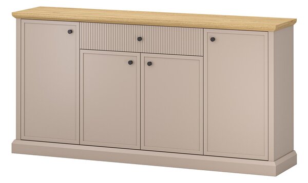 Comodă Indices 3 (taupe + stejar pietros) . 1116871