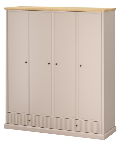 Dulap de haine Indices 2 (taupe + stejar pietros) . 1116874