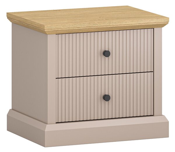 Noptieră Indices (taupe + stejar pietros) . 1116878