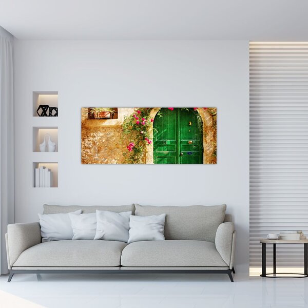 Tablou - Ușă veche (120x50 cm)
