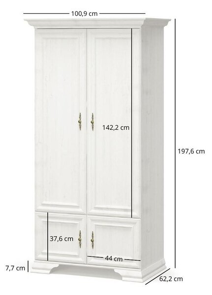 Dulap de haine Incantatos 1 (pin andersen) . 1116895