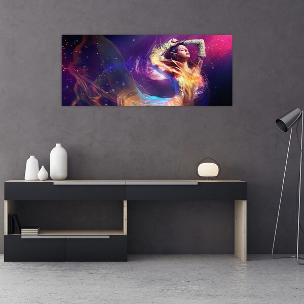 Tablou - Femei mistice (120x50 cm)