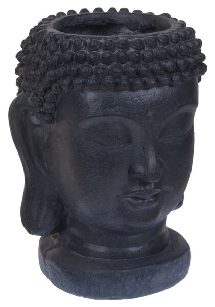 ProGarden 442189 Flowerpot Buddha Figure 25x26x35 cm Anthracite 259000010