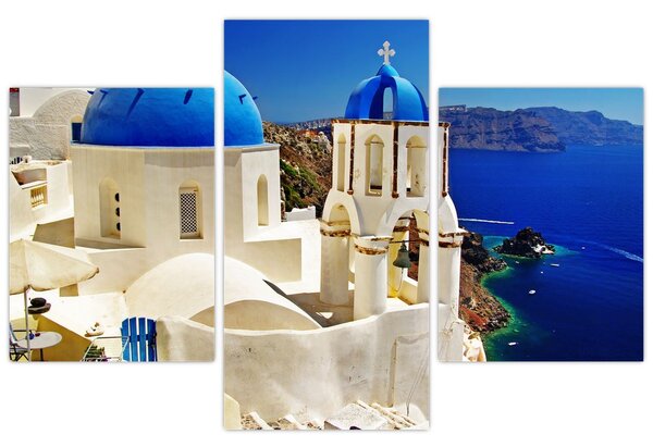 Tablou - Santorini, Grecia (90x60 cm)