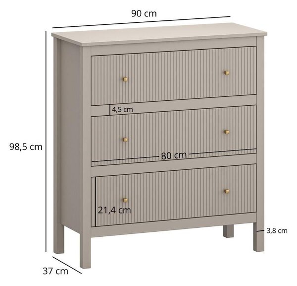 Comodă Karankas 2 (taupe) . 1116955