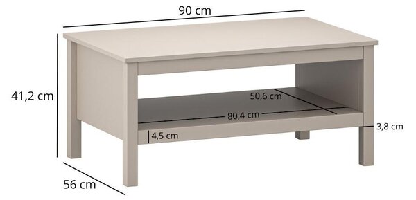 Măsuță de cafea Karankas (taupe) . 1116961