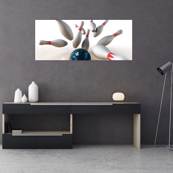 Tablou - Bowling (120x50 cm)