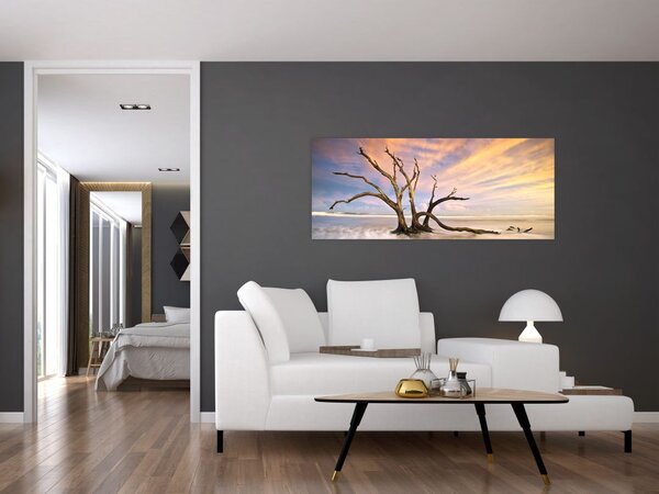 Tablou - Copacul în ocean (120x50 cm)