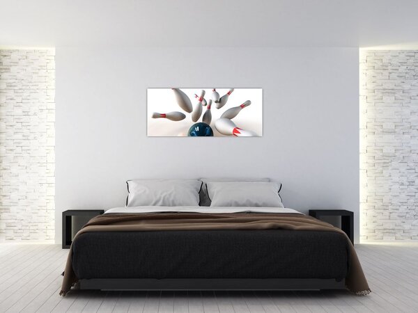 Tablou - Bowling (120x50 cm)