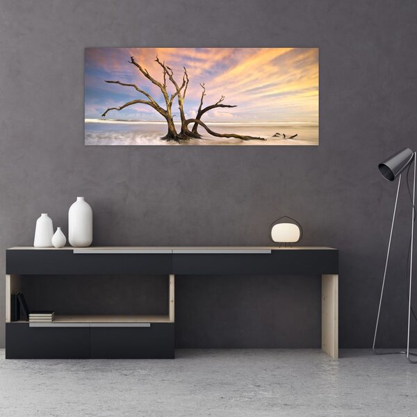 Tablou - Copacul în ocean (120x50 cm)