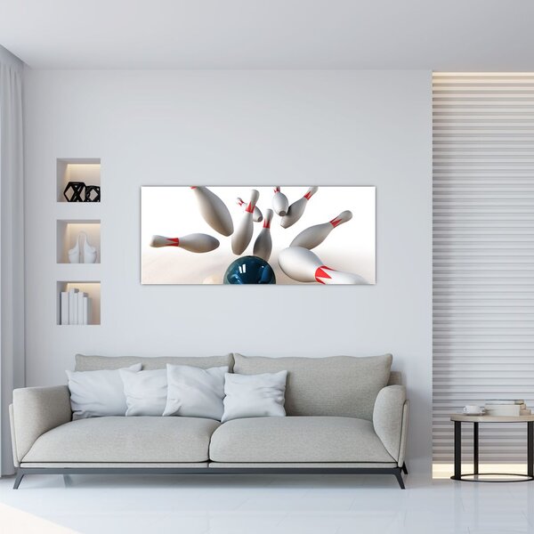 Tablou - Bowling (120x50 cm)