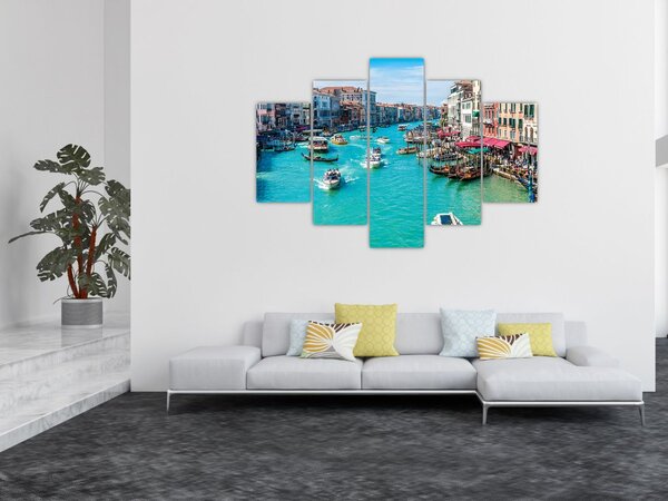 Tablou - Canalul Grande, Veneția, Italia (150x105 cm)