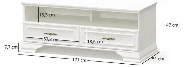 Masă TV Incantatos (pin andersen) . 1116894