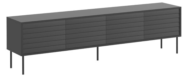 Comodă TV Flosoru 105Negru, 20x6x4cm