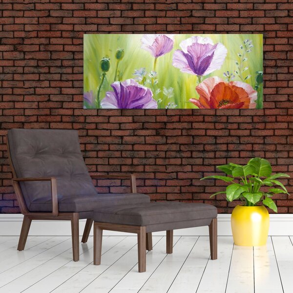 Tablou - Maci (120x50 cm)