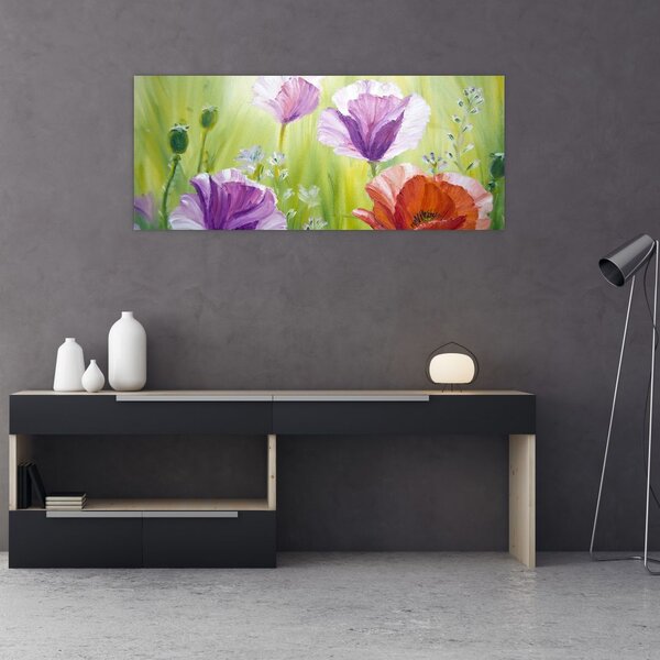 Tablou - Maci (120x50 cm)