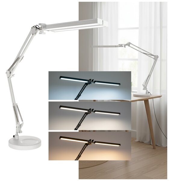 Brilagi - Lampă de birou LED reglabilă VARIO LED/15W/230V 3000-6000K albă