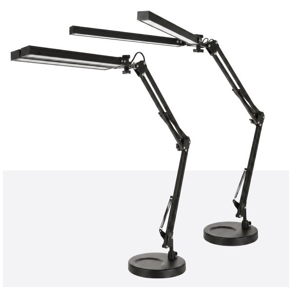 Brilagi - Lampă de birou LED reglabilă VARIO LED/15W/230V 3000-6000K neagră
