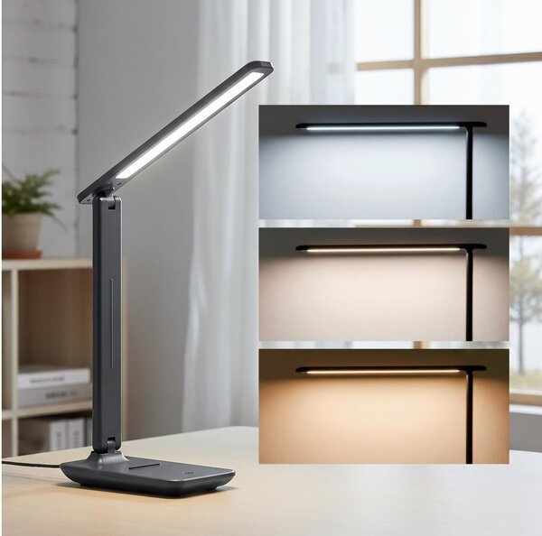 Brilagi -LED Lampă de birou reglabilă VARIO LED/7W/230V 3000/4000/6500K antracit