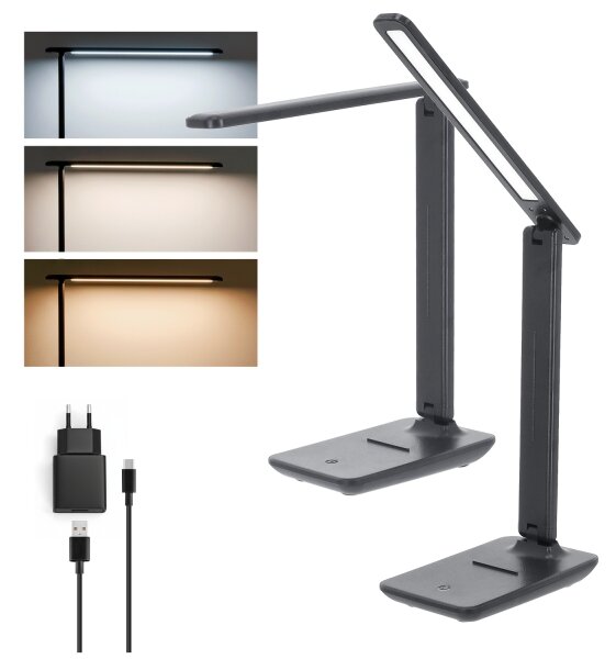 Brilagi -LED Lampă de birou reglabilă VARIO LED/7W/230V 3000/4000/6500K antracit