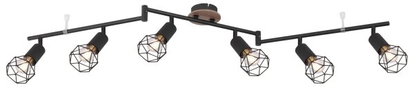 Globo 54802S-6H - Lampă spot XARA 6xE14/40W/230V
