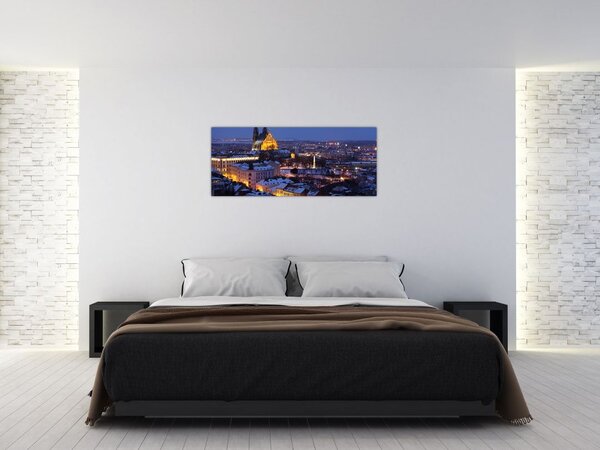 Tablou - Catedrala Sf. Peter și Paul, Brno, Republica Cehă (120x50 cm)