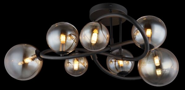 Globo 56141-7D - Lustră LED aplicată TUBERIUS 7xG9/3,5W/230V