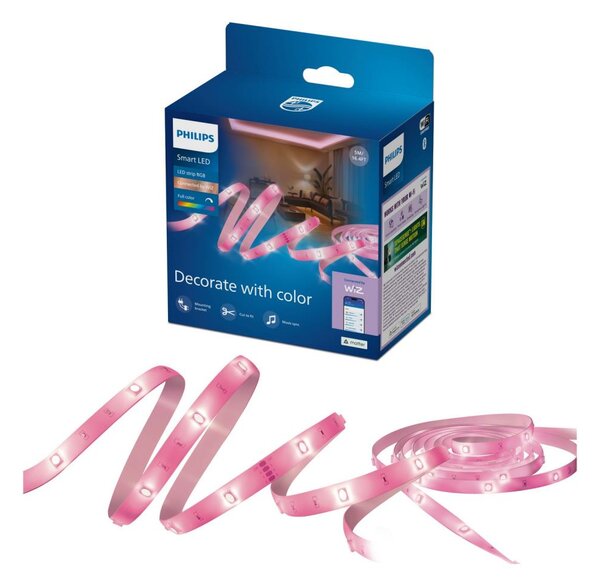 Philips - Bandă LED RGB dimabilă SMART STRIP 5m LED/7W/230V 2200-6500K Wi-Fi