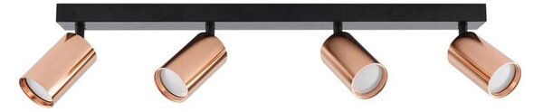 Immax 08303L - Lampă spot PUNTO 4xGU10/9W/230V aur roz