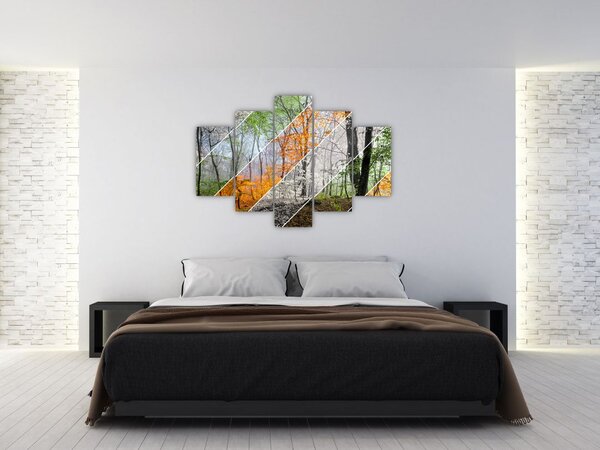 Tablou - Schimbarea anotimpurilor (150x105 cm)