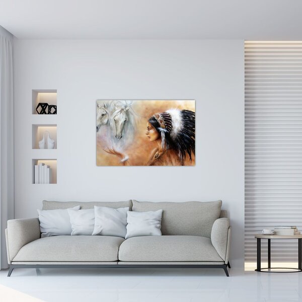 Tablou - Farmecele indienilor (90x60 cm)