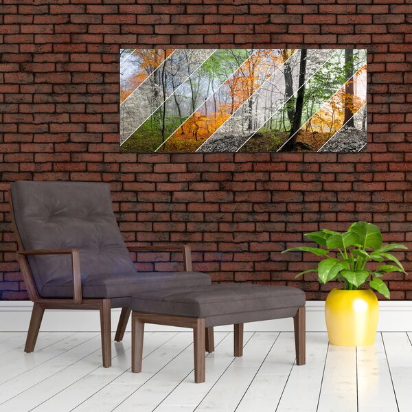Tablou - Schimbarea anotimpurilor (120x50 cm)