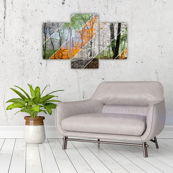 Tablou - Schimbarea anotimpurilor (90x60 cm)