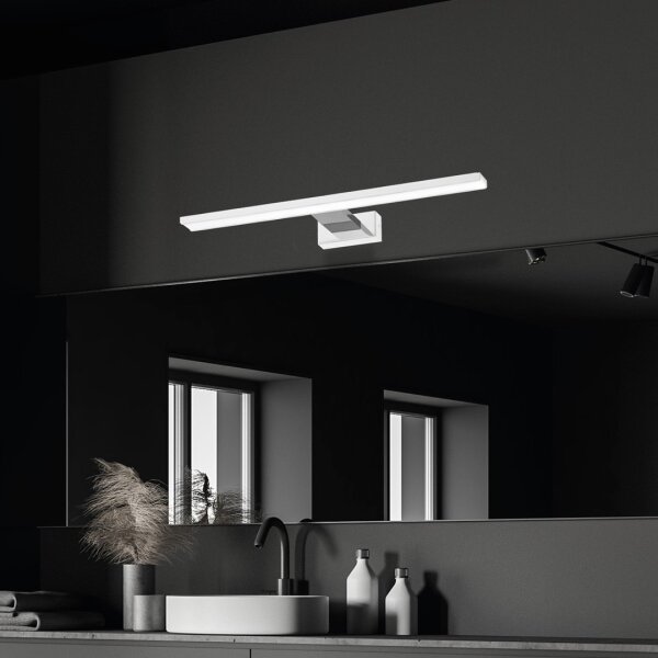 Aplica LED pentru oglindă de baie SHINE LED/13,8W/230V 60 cm IP44 alb/crom