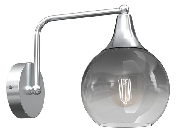Lampă de perete MONTE 1xE27/60W/230V crom lucios