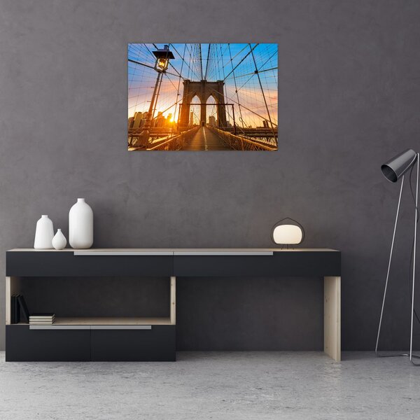 Tablou - Podul Brooklyn, Manhattan, New York (70x50 cm)