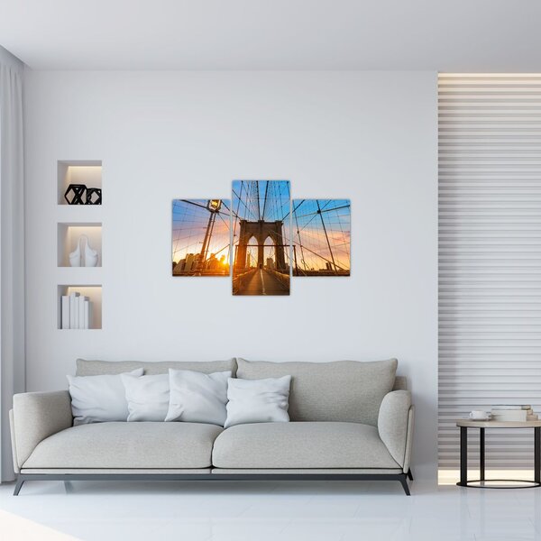 Tablou - Podul Brooklyn, Manhattan, New York (90x60 cm)