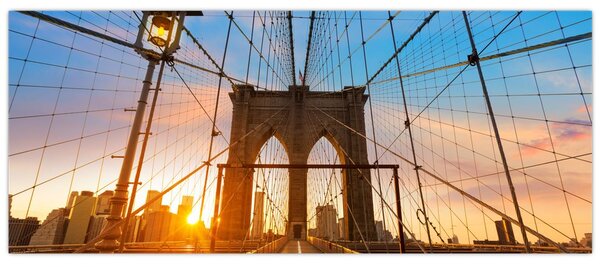 Tablou - Podul Brooklyn, Manhattan, New York (120x50 cm)
